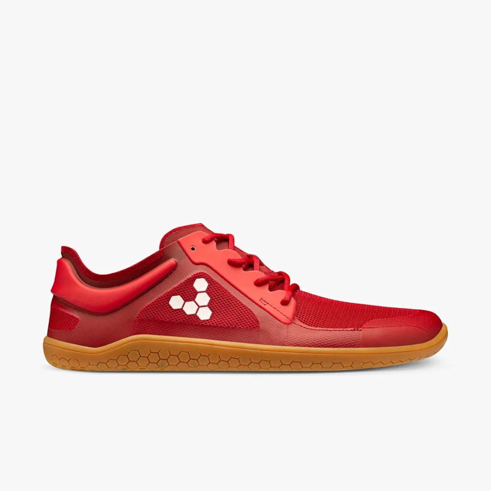 Vivobarefoot Primus Lite III Miesten Kengät Punainen (FI-AG8H)